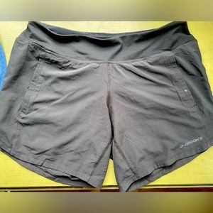 new Brooks running shorts with sewn in “panty”/gusset/underwear